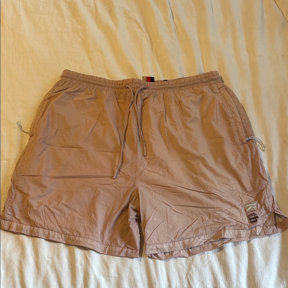 Kith Pink Elastic Waist Shorts